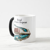 Color Changing Mug - Magic Heat Sensitive Book Magische Mok (Voorkant links)