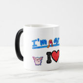 Color changing mug magische mok (Voorkant links)