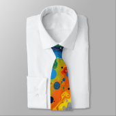 Color Drops Men's Necktie Stropdas (Gebonden)