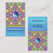 Color Energy YinYang New age Visitekaartjes (Voorkant / Achterkant)