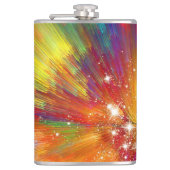 Color Explosion Hip Flask Heupfles (Voorkant)