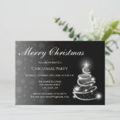 Color Fade Christmas Invitation Kaart (Staand voorkant)