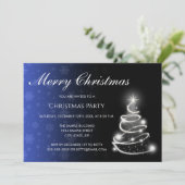 Color Fade Christmas Invitation Kaart (Staand voorkant)