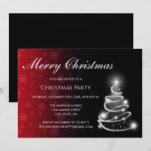 Color Fade Christmas Invitation Kaart (Voorkant / Achterkant)