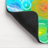 Color frogs on colorful water  muismat (Hoek)