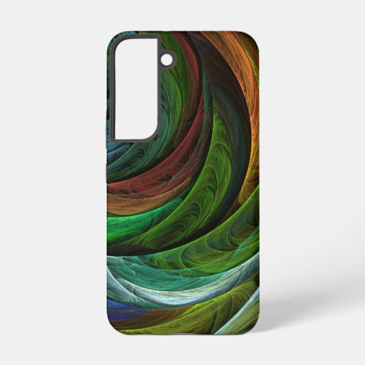 Color Glory Modern Abstract Art Pattern Elegant Samsung Galaxy Hoesje (Achterkant)