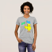 Color Guard Chick T-shirt (Voorkant volledig)