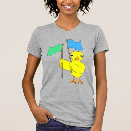 Color Guard Chick T-shirt (Voorkant)