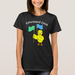 Color Guard Chick T-shirt