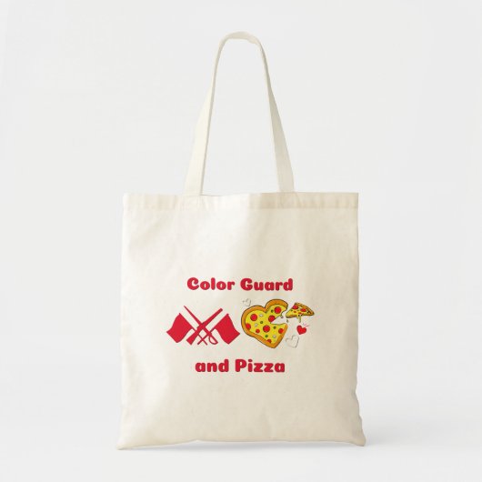 Color Guard en Pizza Tote Bag (Voorkant)
