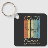 Color Guard "Interpret de muziek" Sleutelhanger (Voorkant)