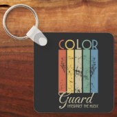 Color Guard "Interpret de muziek" Sleutelhanger (Voorkant)