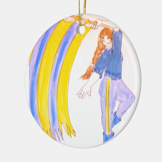 Color Guard Ornament (Links)
