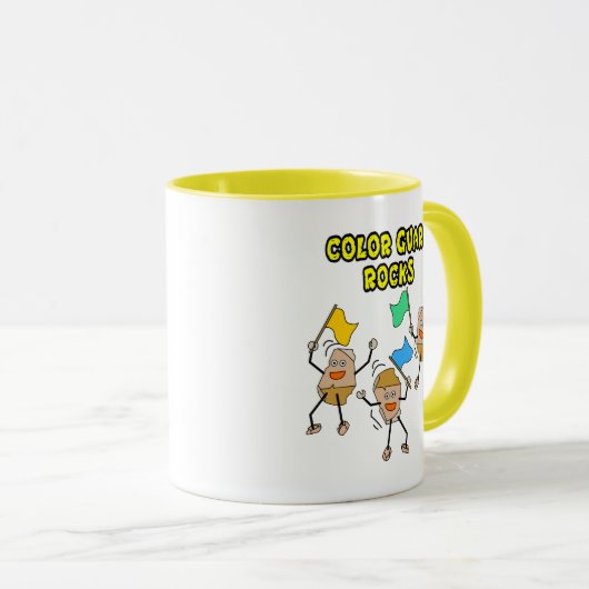 Color Guard Rocks Mok (Voorkant rechts)