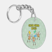 Color Guard Rocks Sleutelhanger (Voorkant Links)