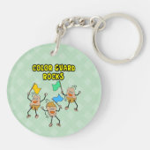 Color Guard Rocks Sleutelhanger (Achterkant)