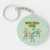 Color Guard Rocks Sleutelhanger (Voorkant)