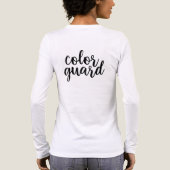 Color Guard-Shirt Tri-Blend Shirt (Achterkant)