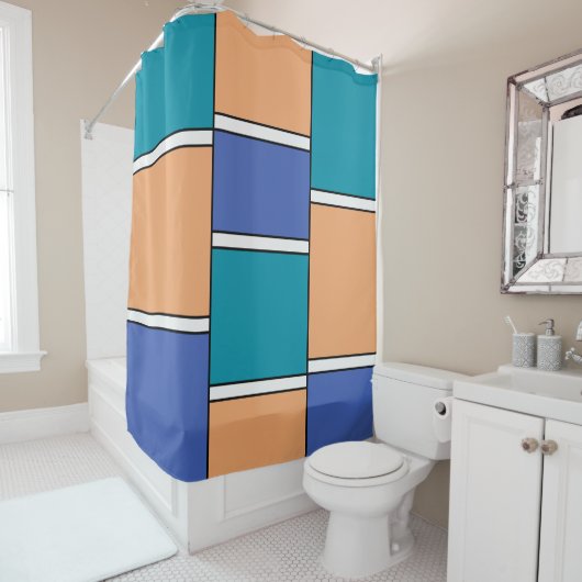 Color Harmony Douchegordijn (In situ)