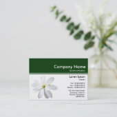 Color Header III v2 - Donkergroen - Magnolia Visitekaartje (Staand voorkant)