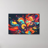 Color inspiration canvas afdruk (Voorkant)