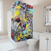 Color Kick - Otter Douchegordijn (In situ)