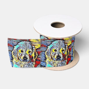 Color Kick - Puppy Satijnen Lint