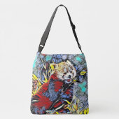 Color Kick - Red Panda Crossbody Tas (Achterkant)