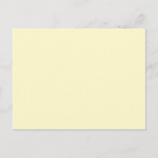 color lemon chiffon briefkaart (Voorkant)