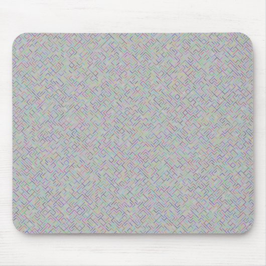 Color Maze Mousepad Muismat (Voorkant)