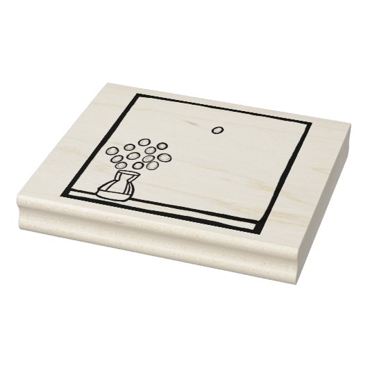 COLOR ME BUBBLE GUM DRUIVEN BOEKET RUBBERSTEMPEL (Stempel)