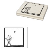 COLOR ME BUBBLE GUM DRUIVEN BOEKET RUBBERSTEMPEL (Gestempeld)