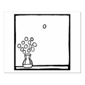 COLOR ME BUBBLE GUM DRUIVEN BOEKET RUBBERSTEMPEL (Afrduk)