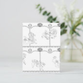 Color Me Carousel Briefkaart (Staand voorkant)