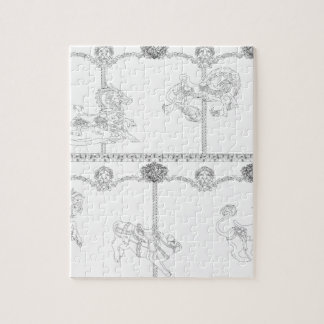 Color Me Carousel Legpuzzel