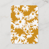 Color Me Daisies Gold Response Kaart (Achterkant)