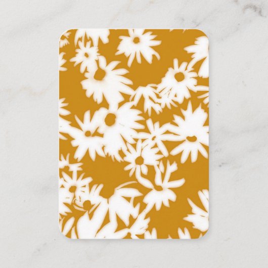 Color Me Daisies Gold Response Kaart (Achterkant)