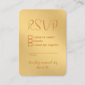 Color Me Daisies Gold Response Kaart (Voorkant)