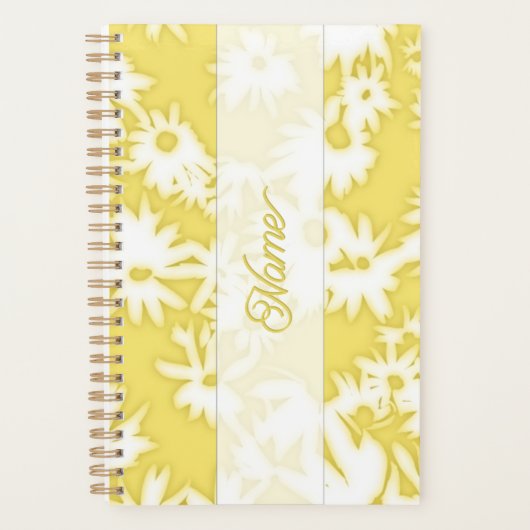 Color Me Daisies Yellow Planner (Voorkant)