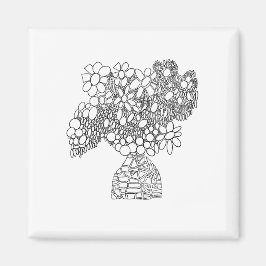 COLOR ME DAISY DREAMS BOEKET MAGNEET