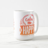 Color Me Happy Koffiemok (Voorkant rechts)