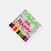 Color Me Happy Napkins Servet (Hoek)
