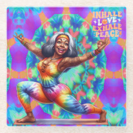 Color-Me Hippie Chic Inhale Onderzetter