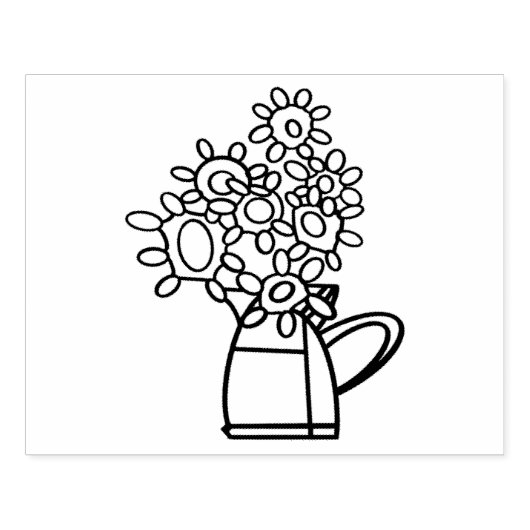 COLOR ME MEXICAN BOUQUET RUBBERSTEMPEL (Afrduk)