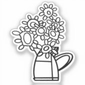 COLOR ME MEXICAN BOUQUET STICKER (Voorkant)