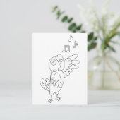 Color Me Parrot Zingt | Activiteit Kaarten (Staand voorkant)