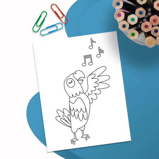 Color Me Parrot Zingt | Activiteit Kaarten