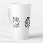 COLOR ME PEACOCK MANDALA LATTE MOK (Linkerhoek)