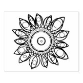 COLOR ME PEACOCK MANDALA RUBBERSTEMPEL (Afrduk)