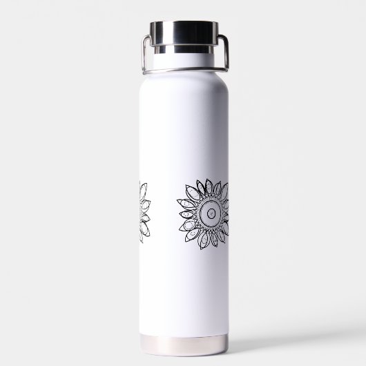 COLOR ME PEACOCK MANDALA WATERFLES (Achterkant)